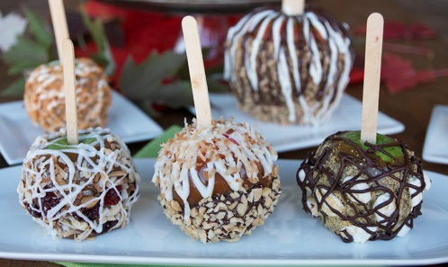 Style Dipped Apples with Homemade Caramel