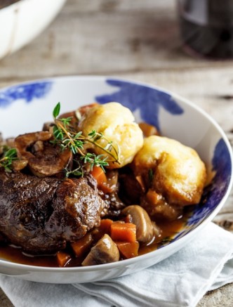 Beef Shin Stew with Parmesan Dumplings – Cook your food